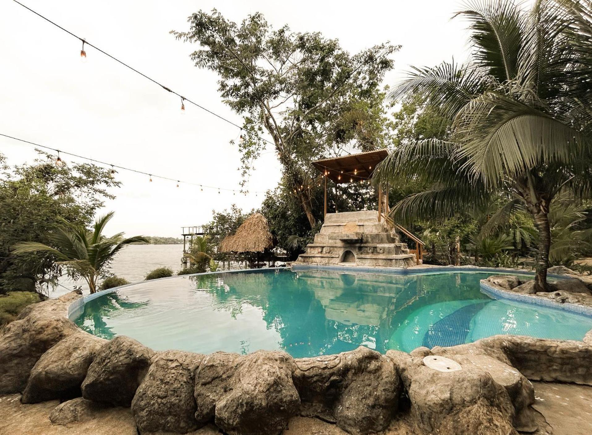 Casa Caribe Hotel Rio Dulce Eksteriør bilde